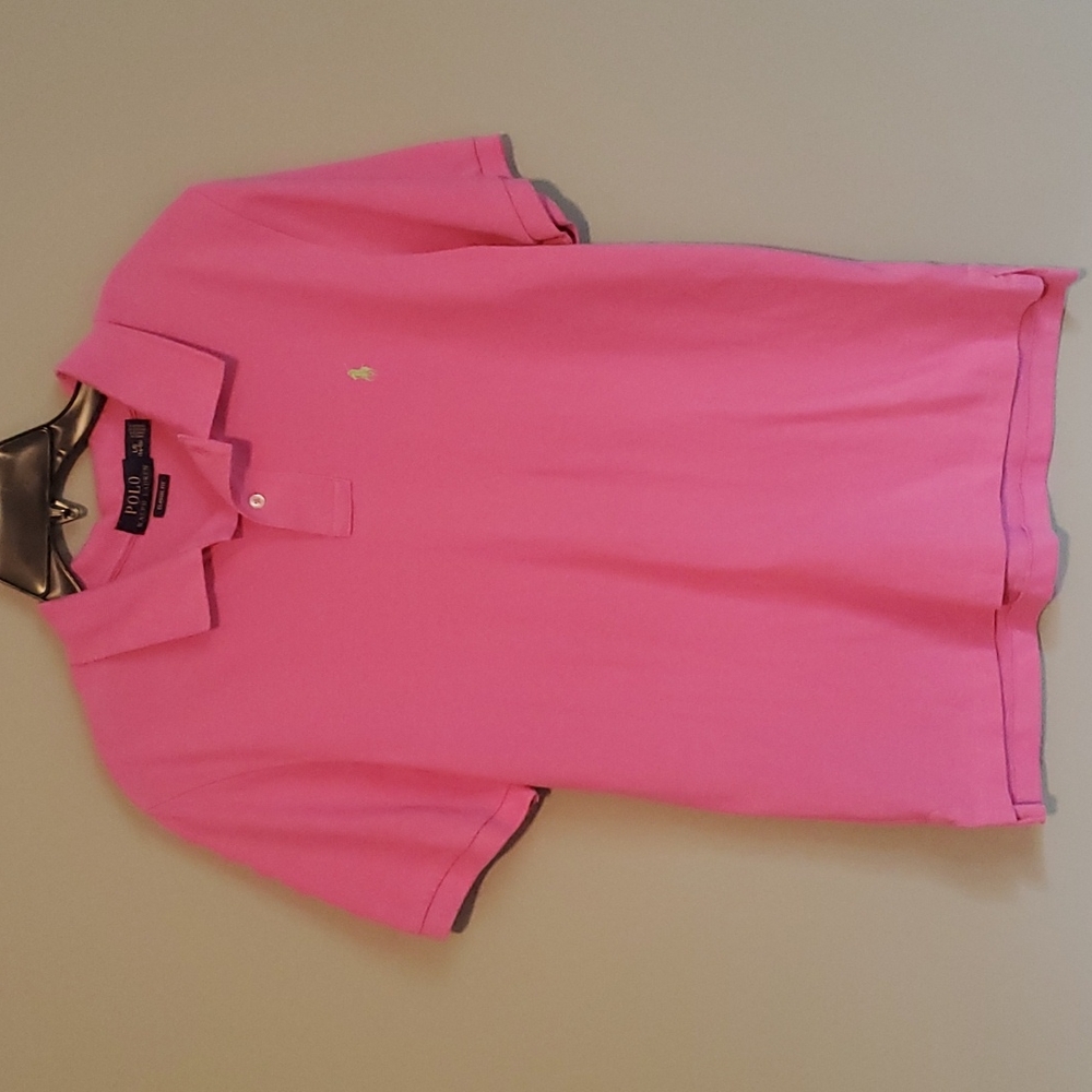 Pink Ralph Lauren Boys Polo